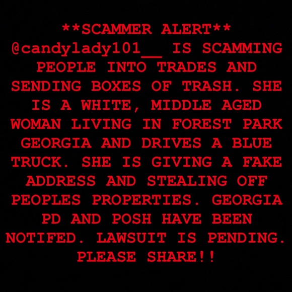 Other - SCAMMER ALERT